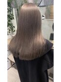 乾かすだけでキマる髪/馴染むハイトーンパールグレージュ