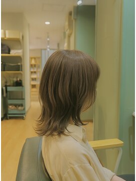 ヘアーディープ(hair deep) レイヤー×グレージュ