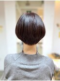 似合わせカット/似合わせカラー 箕面/ショート・ショートボブ