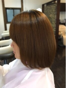お客様との"なりたいイメージ"の共有で理想のヘアに♪髪質やクセに合わせてスタイルを提案致します。