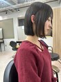 ラル 立川(lar)&nbsp;耳にかけても可愛い切りっぱなしボブもオススメ☆