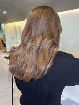 ザザ ZA/ZA 目白 ミルクティーベージュ/柔らかいベージュ/目白美容室