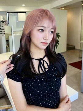 エルサザリープ 三宮(Elsa the leap) エンドカラー/ルーツカラー/ピンクラベンダー/ピンクグレージュ