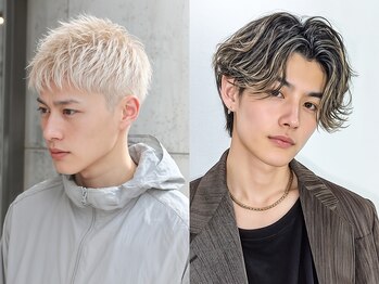 ルーチェ 溝の口(Luce)の写真/【溝の口】圧倒的再現性！ラフに動くメンズパーマやブリーチで、ON/OFF決まる。[メンズ/パーマ/溝の口]