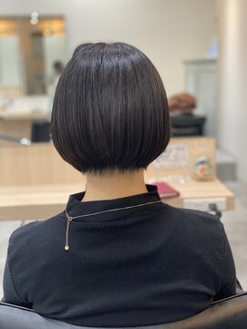 レト 梅田店(LETO) 黒髪ボブ