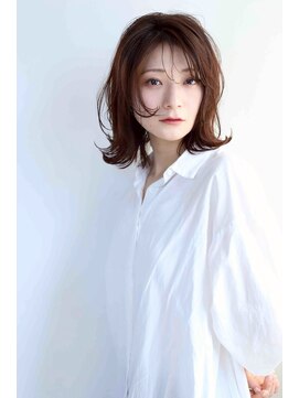 ヘアーゼロ 南新町(HAIR ZERO) フェイスレイヤーミディ