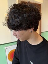 シーソー(SEE-SAW)&nbsp;natural perm ＋orange highlight