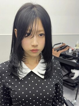 ゴウトゥデイシェアサロン 町田店(GO TODAY SHAiRE SALON) レイヤーカット×ダークグレー