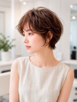 ルービック 豊中(Rubik's) 大人可愛いエアリーショート×透明感カラー