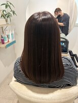 ビーエフサロン(BxF SALON)&nbsp;鏡のような艶感♪乾かすだけで纏まる美髪ストレート