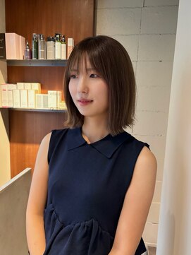 アネ(annee) 大人ボブ×まろやかベージュ