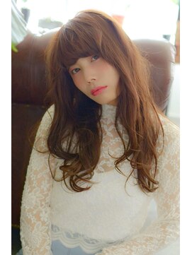 ビッケ(Vicke) 『Vicke渋谷』エフォートレスブラウン☆大きめゆるふわウェーブ