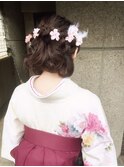 【下北沢＊I'll b hair＊】袴に似合うタンバルモリ編み込みボブ