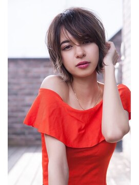 オースティン 錦糸町(AUSTIN) AUSTIN くせ毛風無造作カール×丸みショートボブミディ