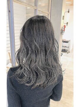 レム 青葉台(REM) シークレットハイライトバレイヤージュアッシュグレージュ