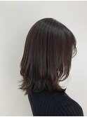 《CIEL由井》レイヤーカット×スモーキーベージュ