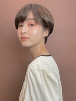 ベック ヘアサロン(BEKKU hair salon) 重め前髪で作る☆マッシュベース耳掛けショート