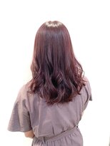 ネオリーブアオバ 高田馬場店(Neolive aoba)&nbsp;カシスブラウンで仕上げた大人可愛いミディアム