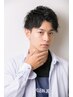 【メンズ】カット+ナチュラルパーマ+クリームspa付￥9500