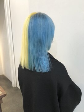 デヴェロペ(Devellope.) 【Devellope.】千葉担当　ブリーチ　スカイブルー　イエロー