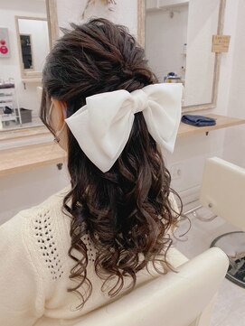 ミグ バイ クオーレ(mig by CUORE) ハーフアップ