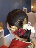 成人式/振袖/ヘアセット