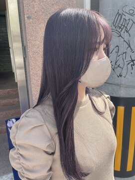 ノード(NODO) 【暗髪&髪質改善】ピンクラベンダー