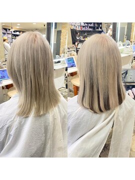 アンク クロス 池袋北口店(ANKHCROSS) シールエクステ60枚で重さ出しスタイル☆