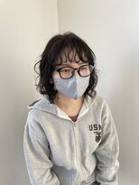 ヴァンキャトル デニム(vingt_quatre denim)&nbsp;ボブ×パーマ