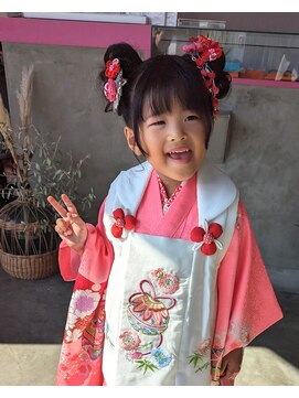 アンゼロ(UNZELO) 七五三着付け&お団子セット