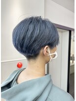 ゲーム 原宿店(GAME)&nbsp;ブルーシルバー/ダブルカラー/ケアブリーチ/ハイトーン/