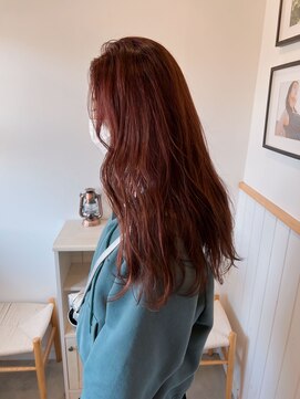 ジジ フィーカ 佐野(Gigi fika) レッドブラウン