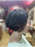 コンパクトショートボブ