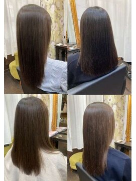 テテクルー(tete et clou) 縮毛矯正　ツヤ髪　デジタルパーマ　髪質改善　トリートメント