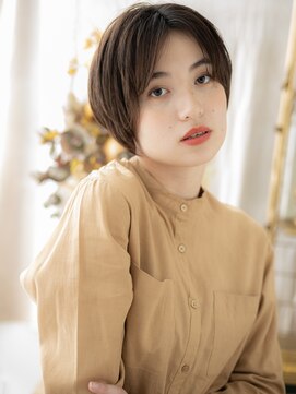 カバーヘア ブリス 志木南口駅前店(COVER HAIR bliss) 小顔前下がりナチュラルマッシュショートボブc5志木20代30代40代