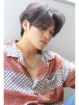 マルフェ 天王寺(marfe) 【marfe】刈り上げセンターパート＿フェザーパーマ