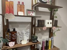 クレオメ ヘア サロン(Kureome Hair.salon)の雰囲気（売れ筋ヘアケア商品！！）