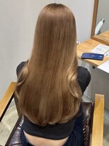 ハイフ(haif) 【haif】ダブルカラー マロンベージュ