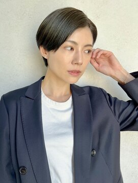 カナン 銀座(CANAAN) 黒髪小顔ハンサムショート☆