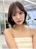 レイヤー/ネビージュ/韓国ボブ/イメチェン/縮毛矯正/新宿