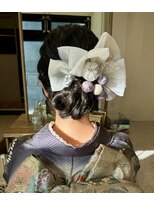 ウィルドレス(WiLL DRESS) ゆるふわシニヨンアレンジ