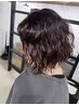 【くせ毛の魅力を引き出す】オーダーメイドデザインカット＋くせ毛艶カラー