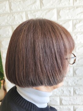 松本平太郎美容室 国立店 マッシュボブ×イノアカラー×ハイライト