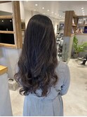 コテ巻きパーマ