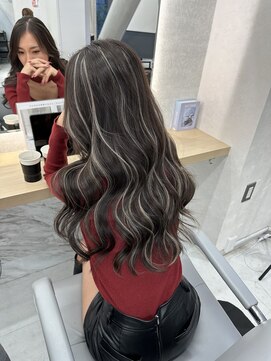ユアーズヘア 東新宿店(youres hair) 【ホワイトハイライト×ULTOWA】傷みを抑えて柔らか美髪