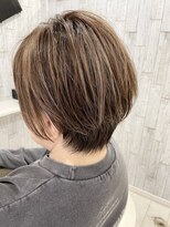 セレンディピティ(SERENDIPITY)&nbsp;ミルクティーベージュ/ハイライト/ショート/白髪ぼかし/ブリーチ