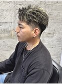 メンズショートスパイキーショートメンズメッシュメンズカラー