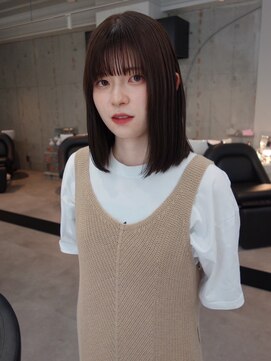 シティ(sity.) 天神　ブリーチなしカラー　ブラウンカラー　パーマ