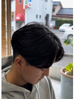 エッジ(EDGE) 大分メンズ毛流れニュアンスフェザーパーマセンターパート