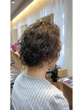 エピ 余戸店(epi) ミセスショート×ハードパーマ